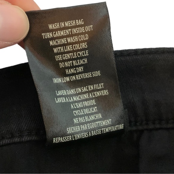 Blank NYC The Great  Jones Black High-Rise Skinny Jean Button Fly Women’s Sz 29 - Picture 10 of 12